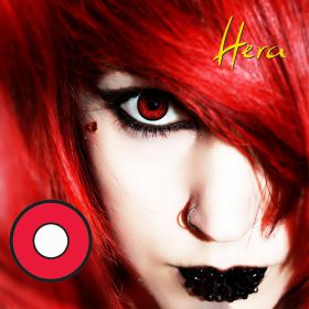 LENS COSPLAY RED MANSON F15